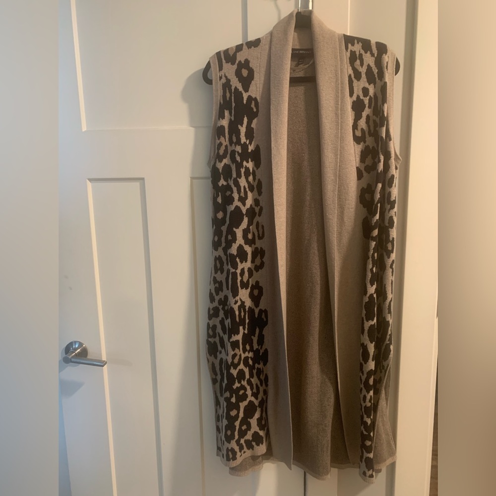 Lane Bryant animal print duster 18/20